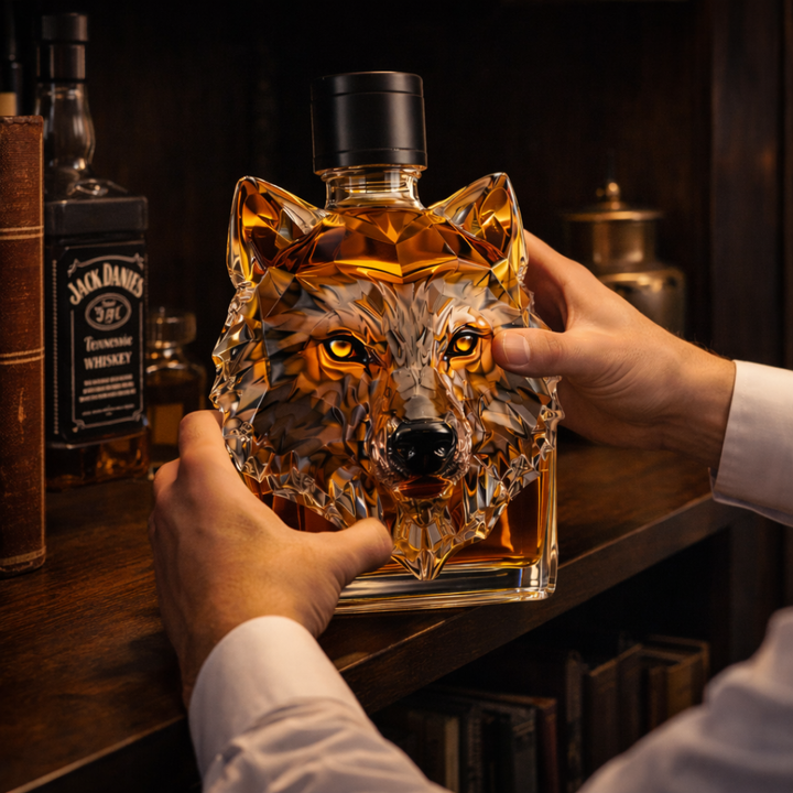 Whisky láhev - Edice Vlk