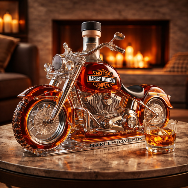 Whisky láhev - Edice Harley Davidson