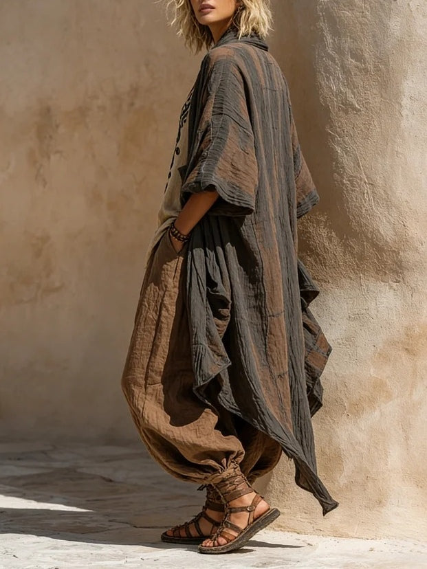 Zdena | Boho třídílný set