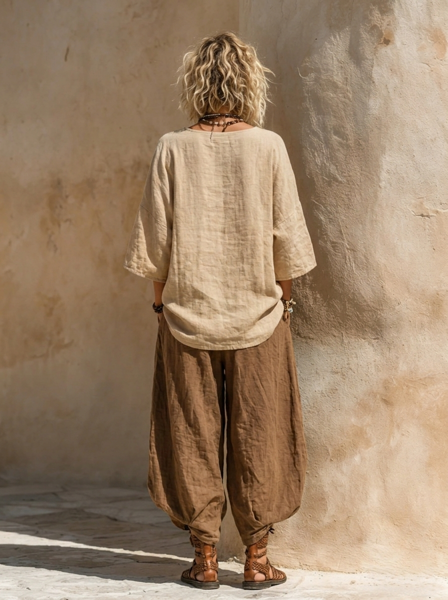Zdena | Boho třídílný set