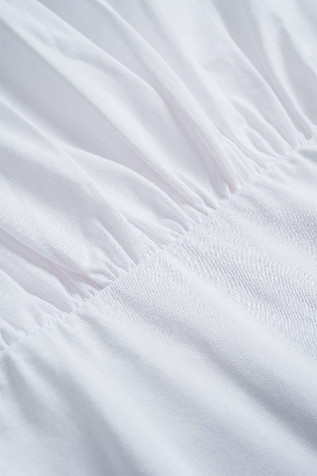 Bodysuit bez rukávů s nařaseným detailem