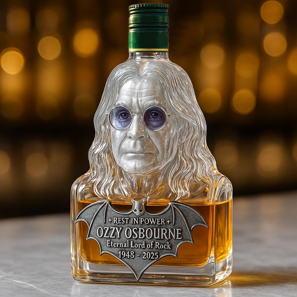 Uzavřeno ve skle — whisky láhev jako hold Ozzy Osbournovi