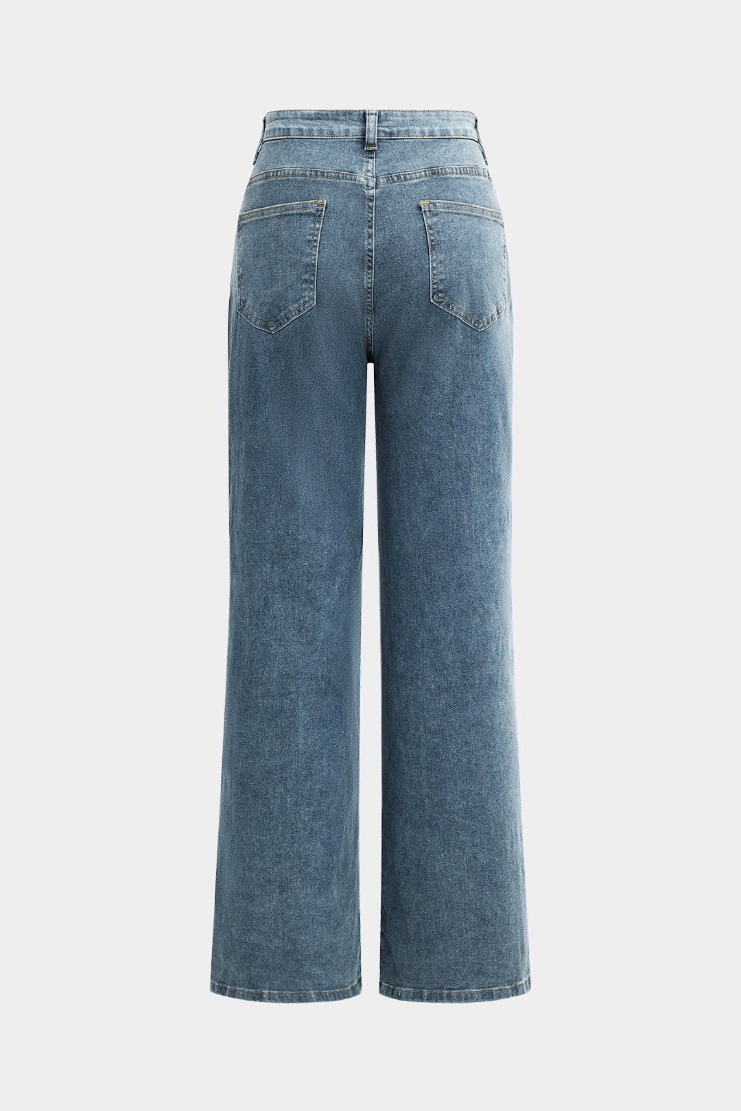 Džíny s rovnýcm střihem z denimu