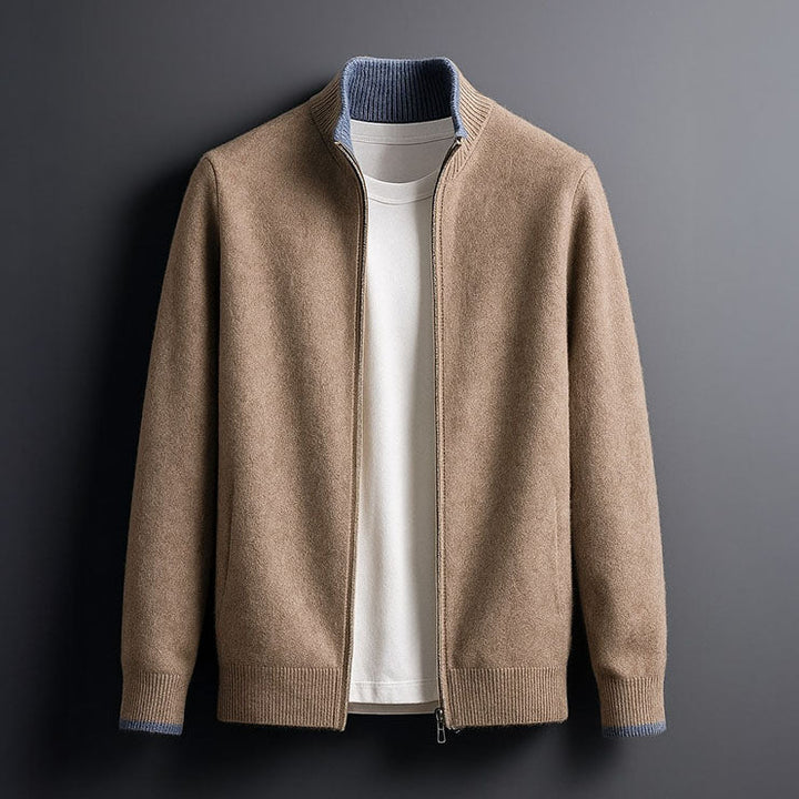 Harvey | Elegantní vlněná bunda na zip