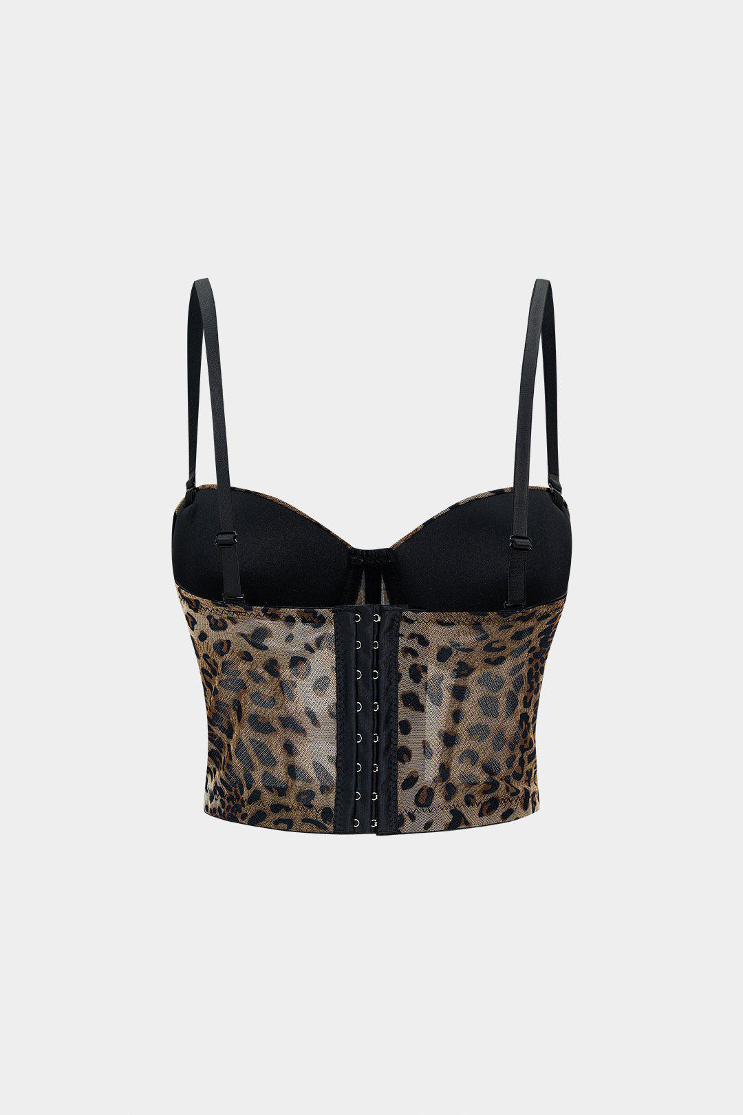 Nejlepší síťový bustier s leopardím potiskem