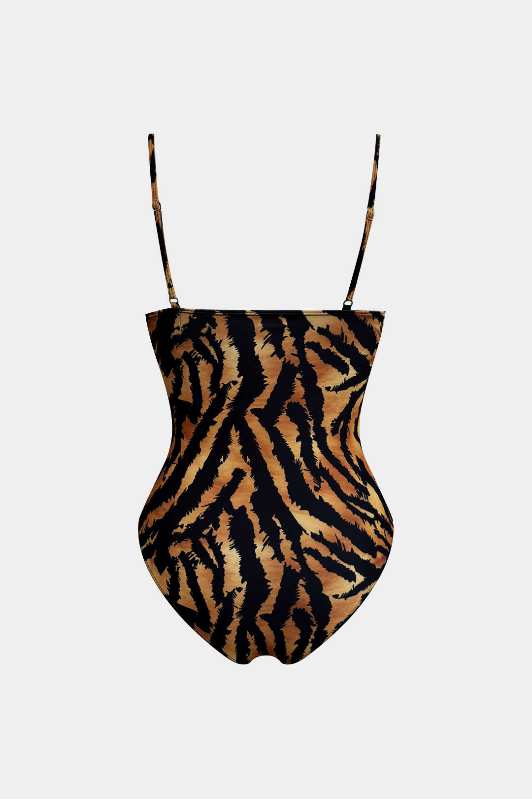 Body bez rukávů s leopardím vzorem