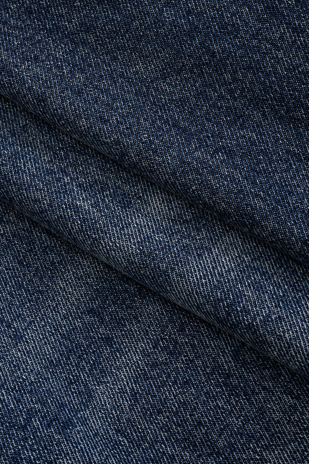 Džíny z denimu s mozaikovým designem