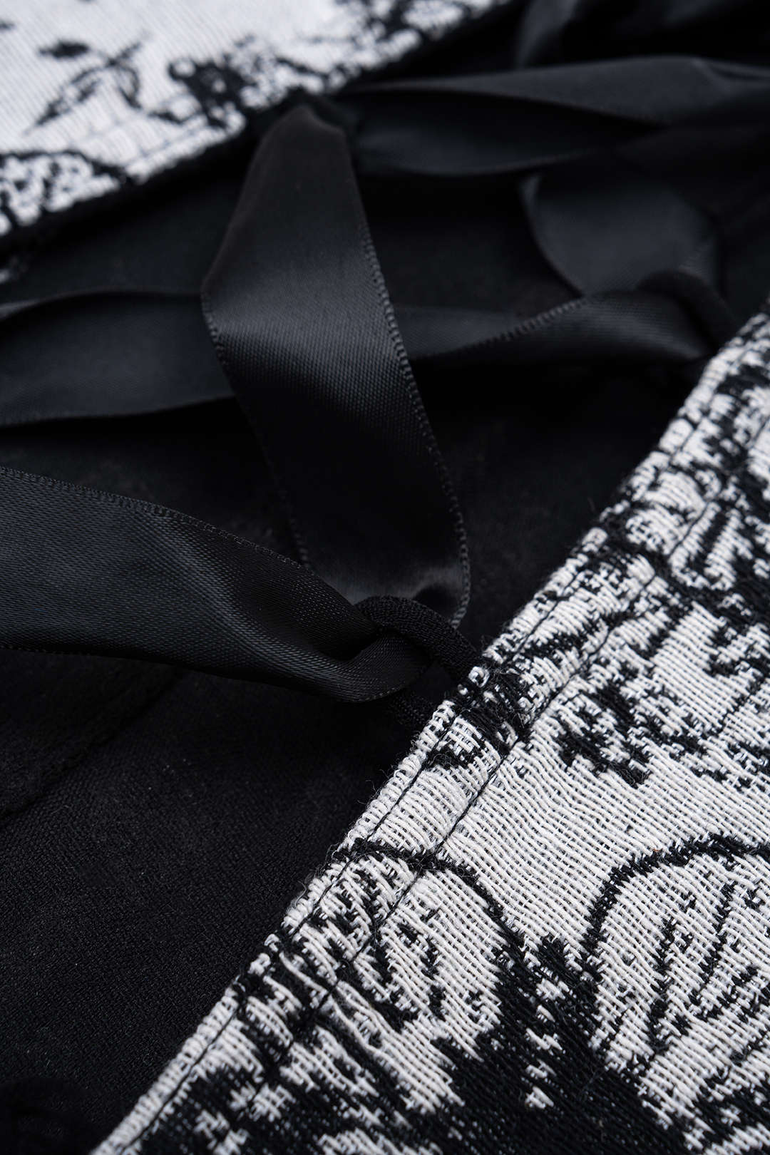 Korzet Tubo Jacquard s Mašlí