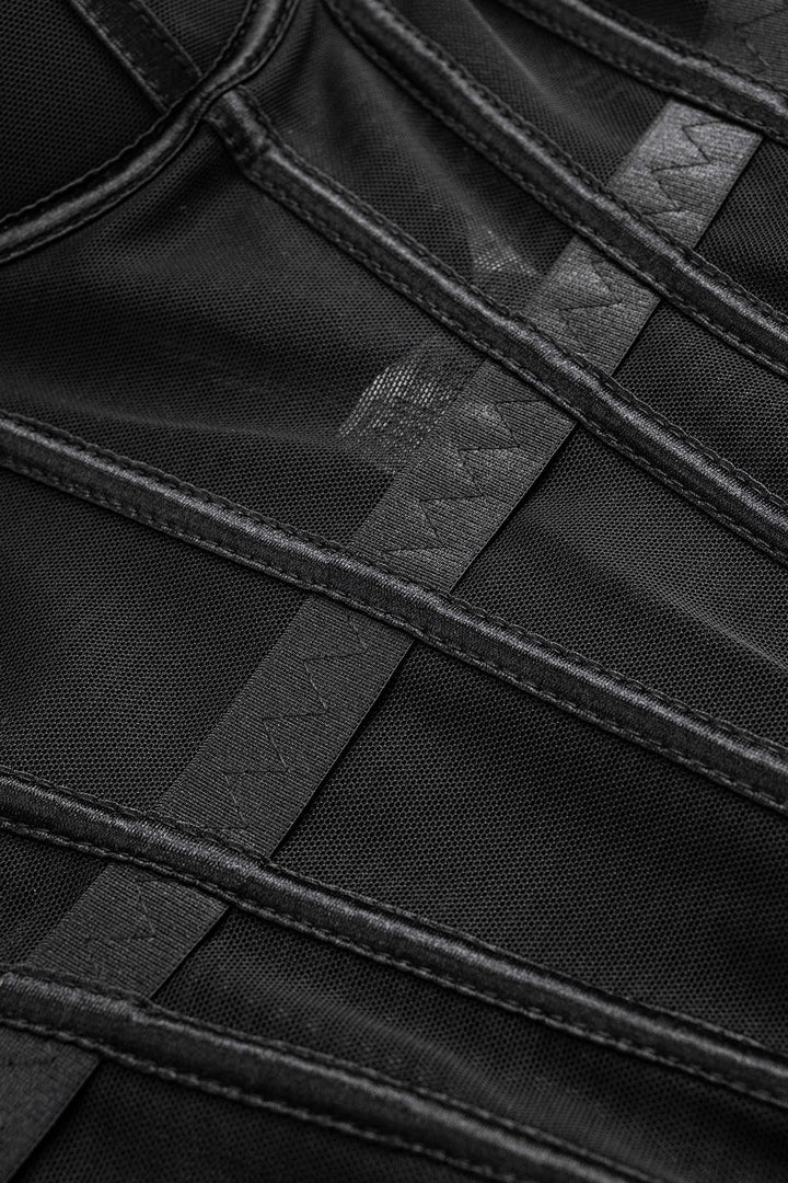 Nejlepší korzetový bustier z síťoviny pro Cami