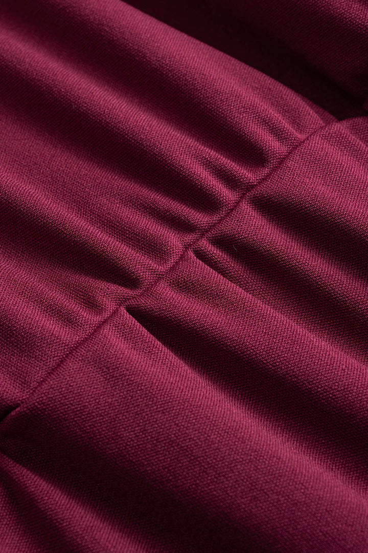 Krátké Bodycon Šaty s Dlouhým Rukávem a Jedním Ramínkem