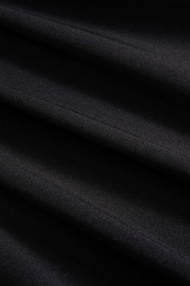 Tělo bez rukávů z umělé kůže s patchworkovým designem