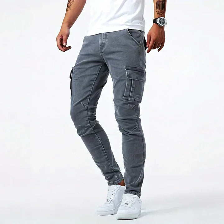 FILIP | Cargo džíny slim fit