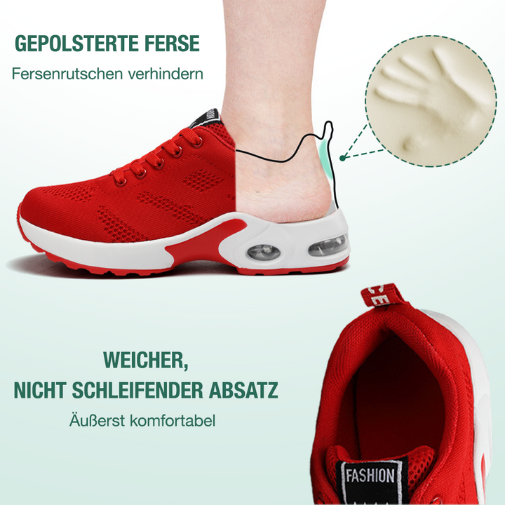 Ortopedické boty Friedensfuß - Červené