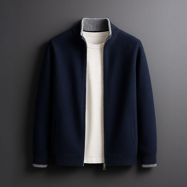 Harvey | Elegantní vlněná bunda na zip